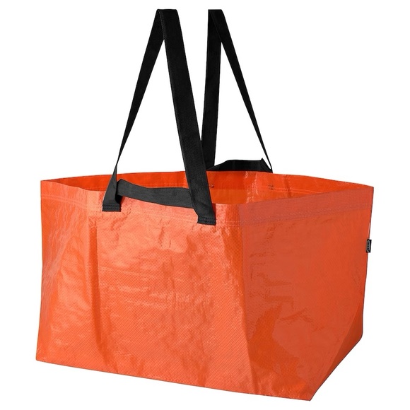 IKEA Handbags - IKEA nwt pumpkin fall Halloween KUSTFYR
Shopping bag large orange